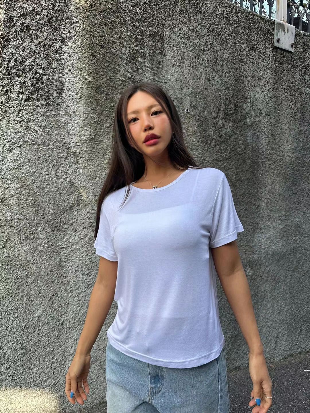 QUEENS MADE直郵韓國代購㊣女裝新款休閑熱賣推薦時尚25春夏T恤QUEENS MADET恤圖色6