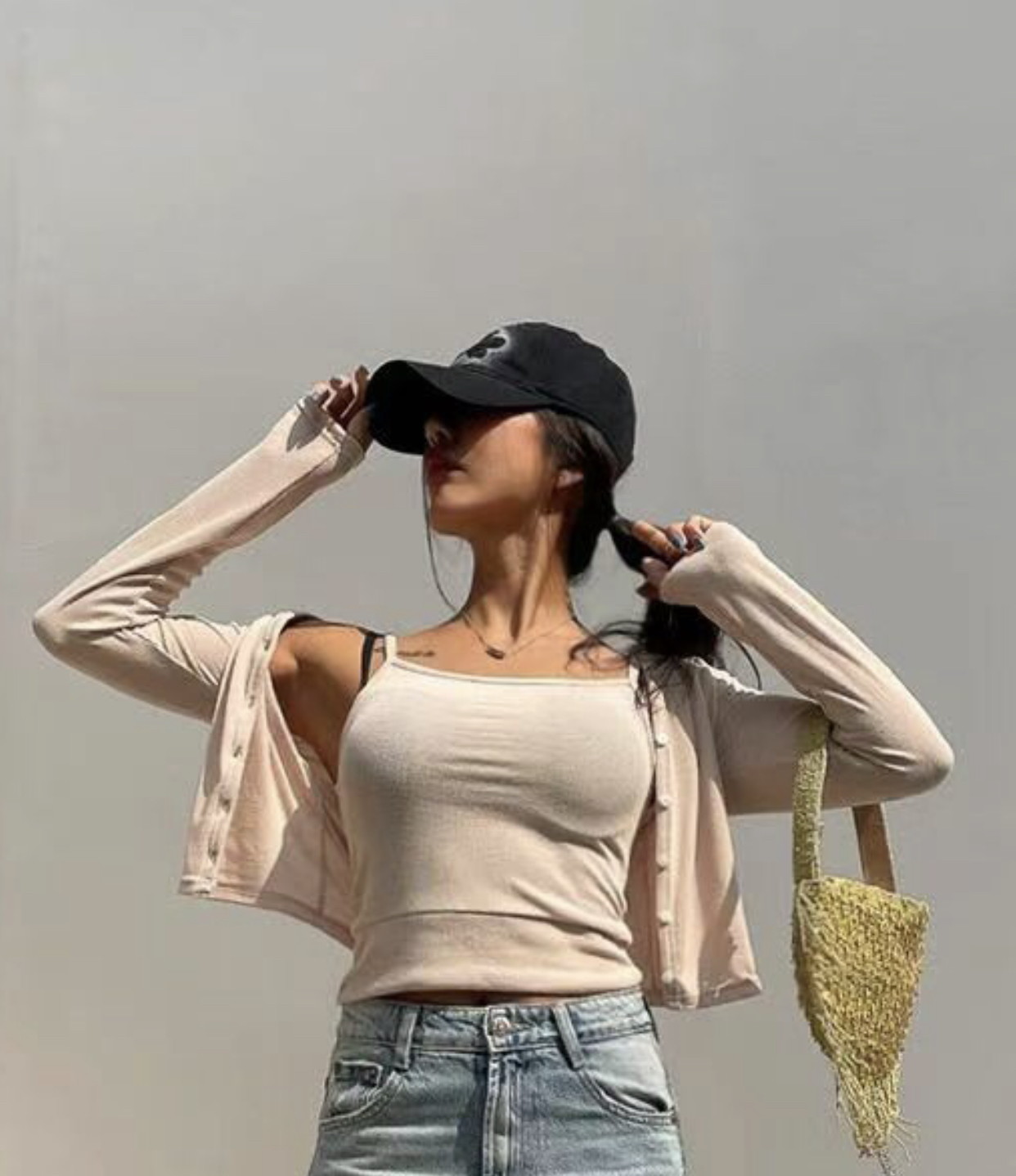 QUEENS MADE韓國直郵㊣東大門實拍女裝新品25春夏套裝可愛的開衫QUEENS MADE套裝