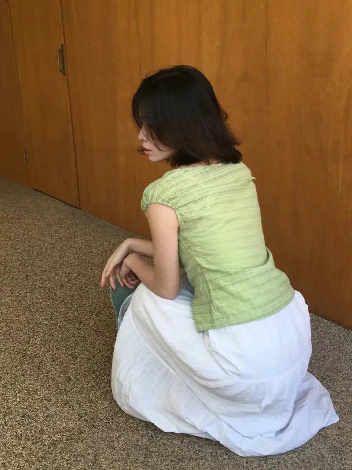 TREEAN-트리안-T直郵韓國代購㊣女裝新款休閑人氣襯衫蕾絲衫TREEAN襯衫/蕾絲衫