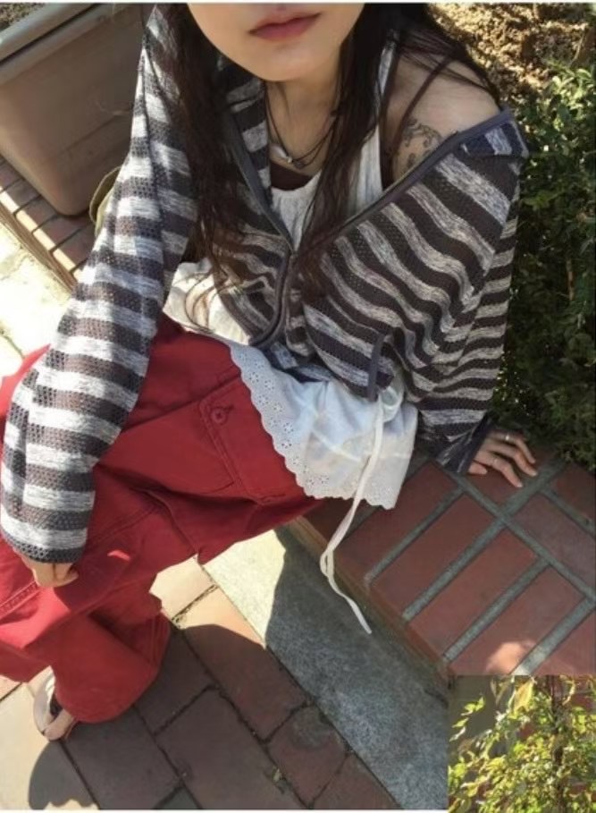 TON80直郵韓國代購㊣女裝新款時尚熱賣人氣休閑推薦25春夏針織衫TON80針織衫