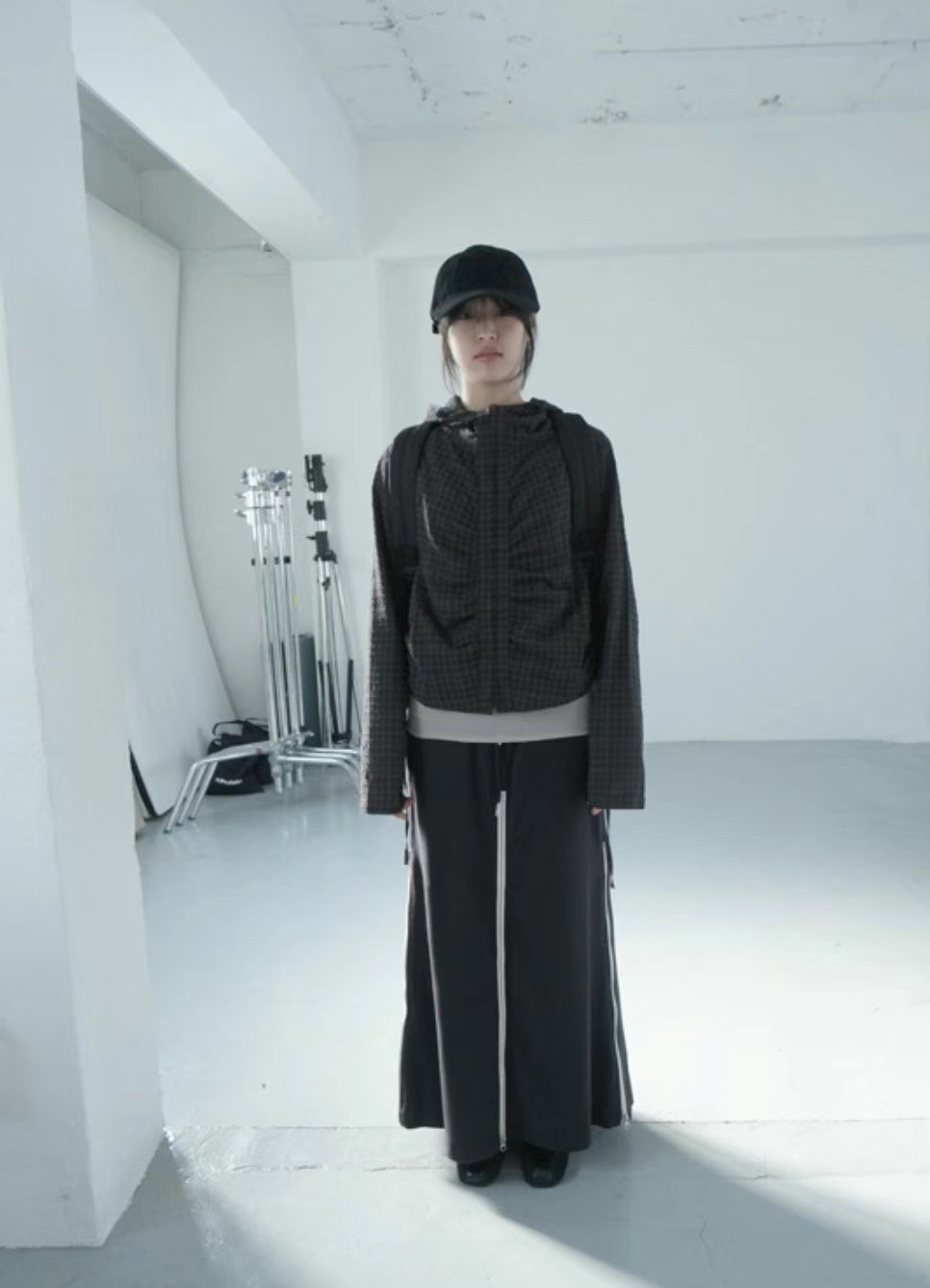 TREEAN-트리안-T韓國㊣直郵東大門代購女裝新品時尚夾克格紋TREEAN夾克