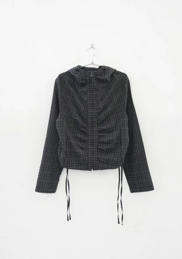 TREEAN-트리안-T韓國㊣直郵東大門代購女裝新品時尚夾克格紋TREEAN夾克圖色3