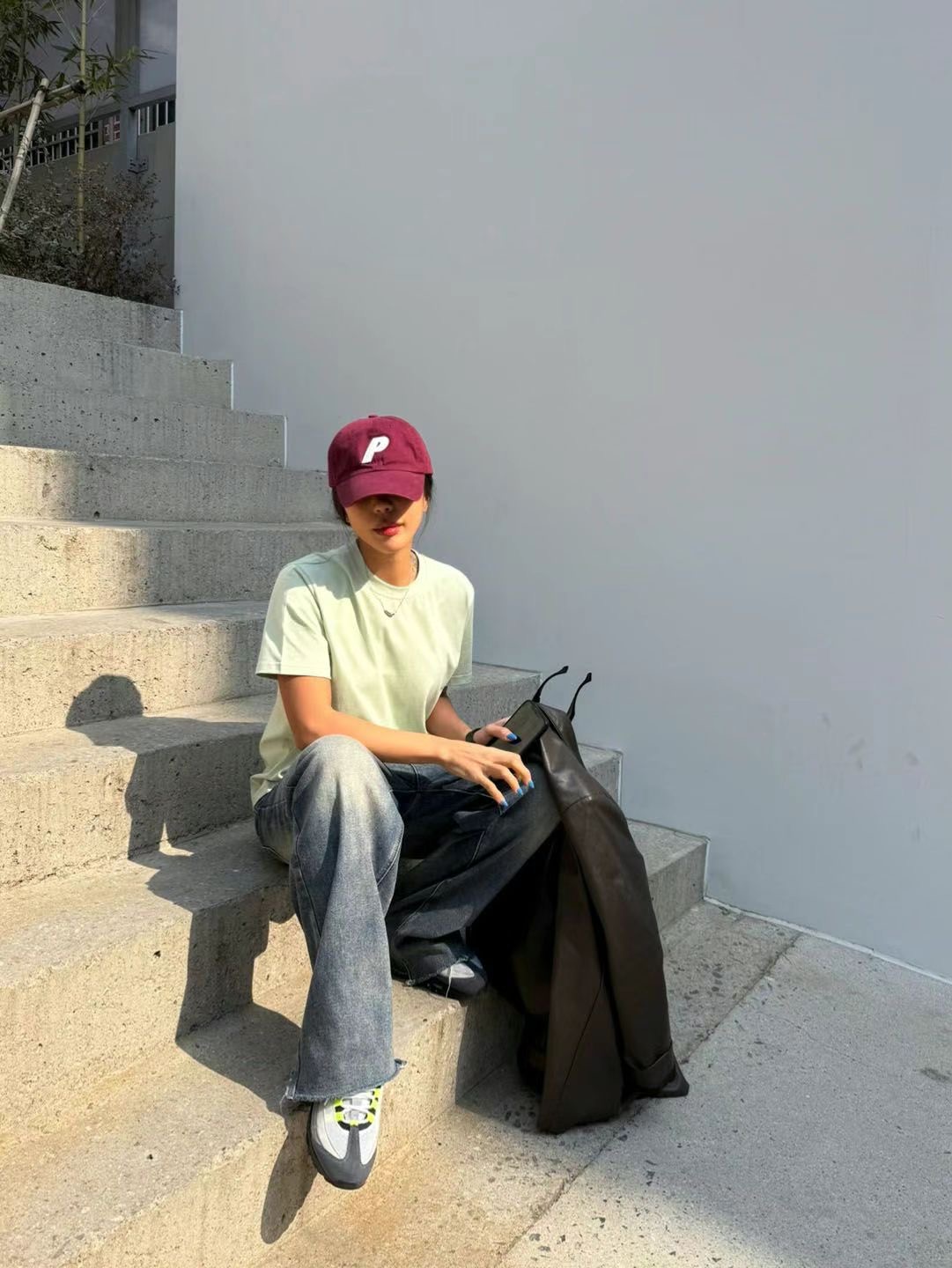 QUEENS MADE韓國直郵㊣女裝新款人氣25春夏時尚熱賣休閑T恤QUEENS MADET恤