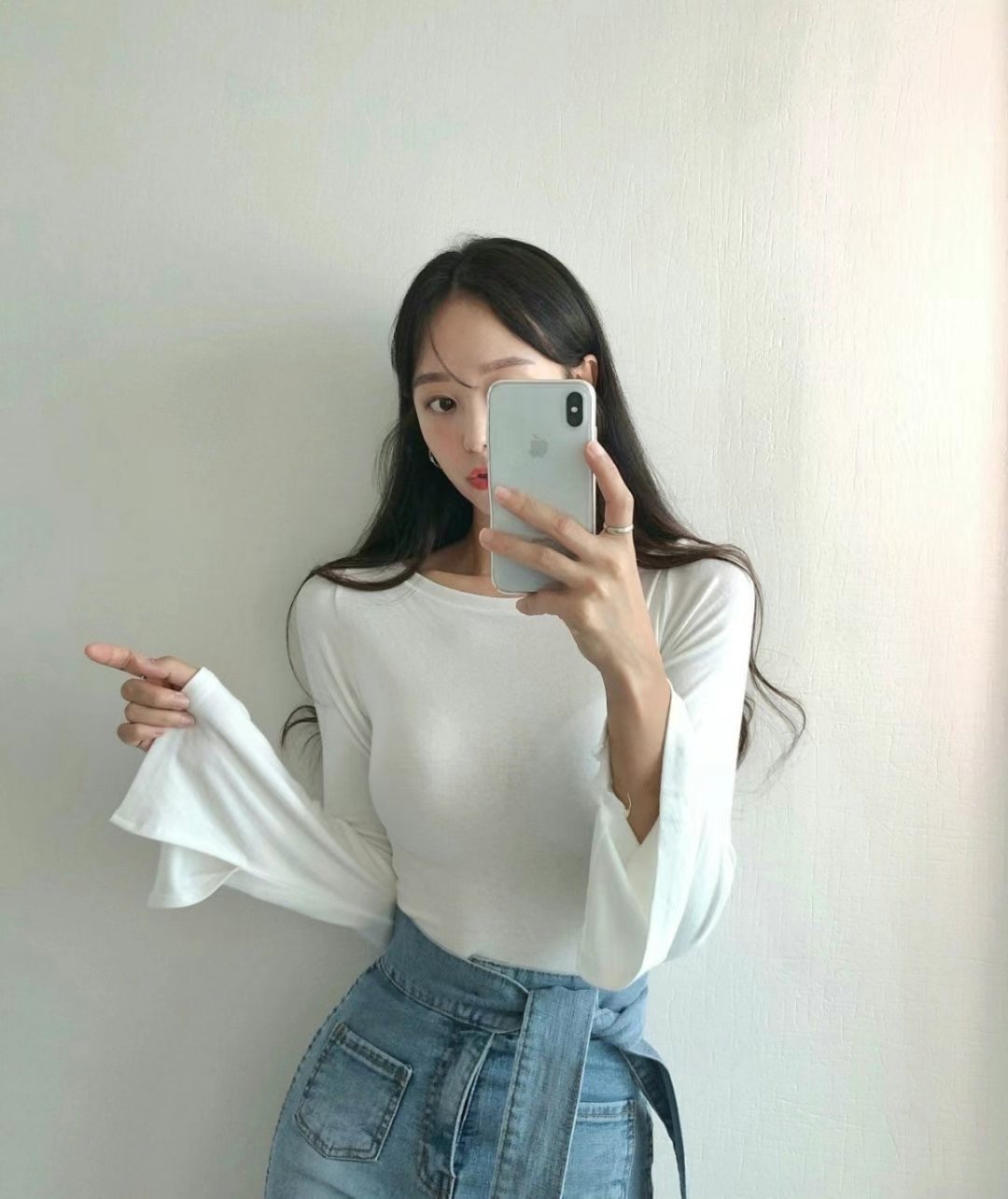 PUDDING韓國㊣直郵東大門代購女裝新款人氣熱賣推薦長袖T恤PUDDING長袖T恤圖色2