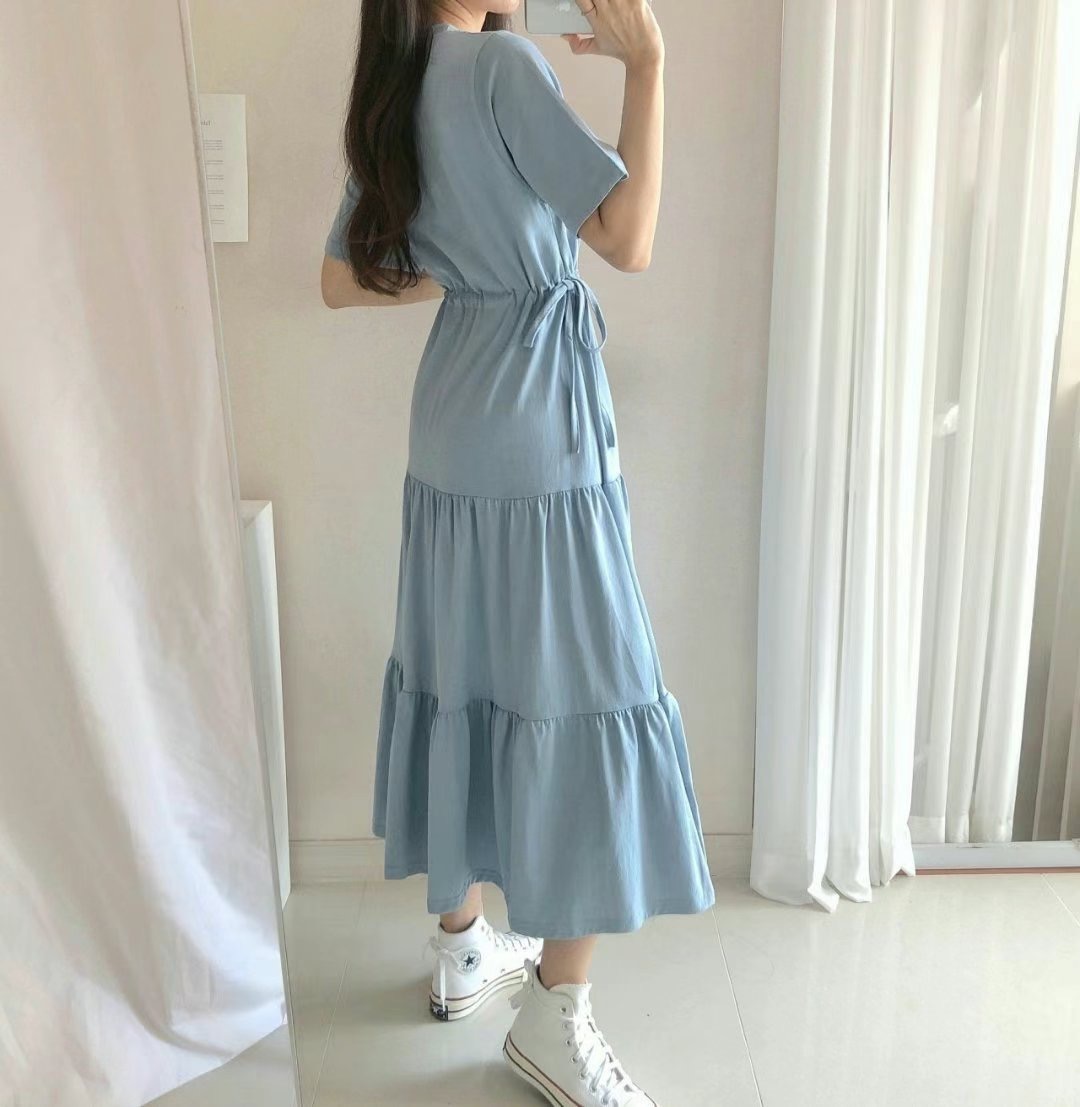 PUDDING韓國直郵㊣女裝新款推薦休閑25春夏人氣熱賣時尚連衣裙PUDDING連衣裙