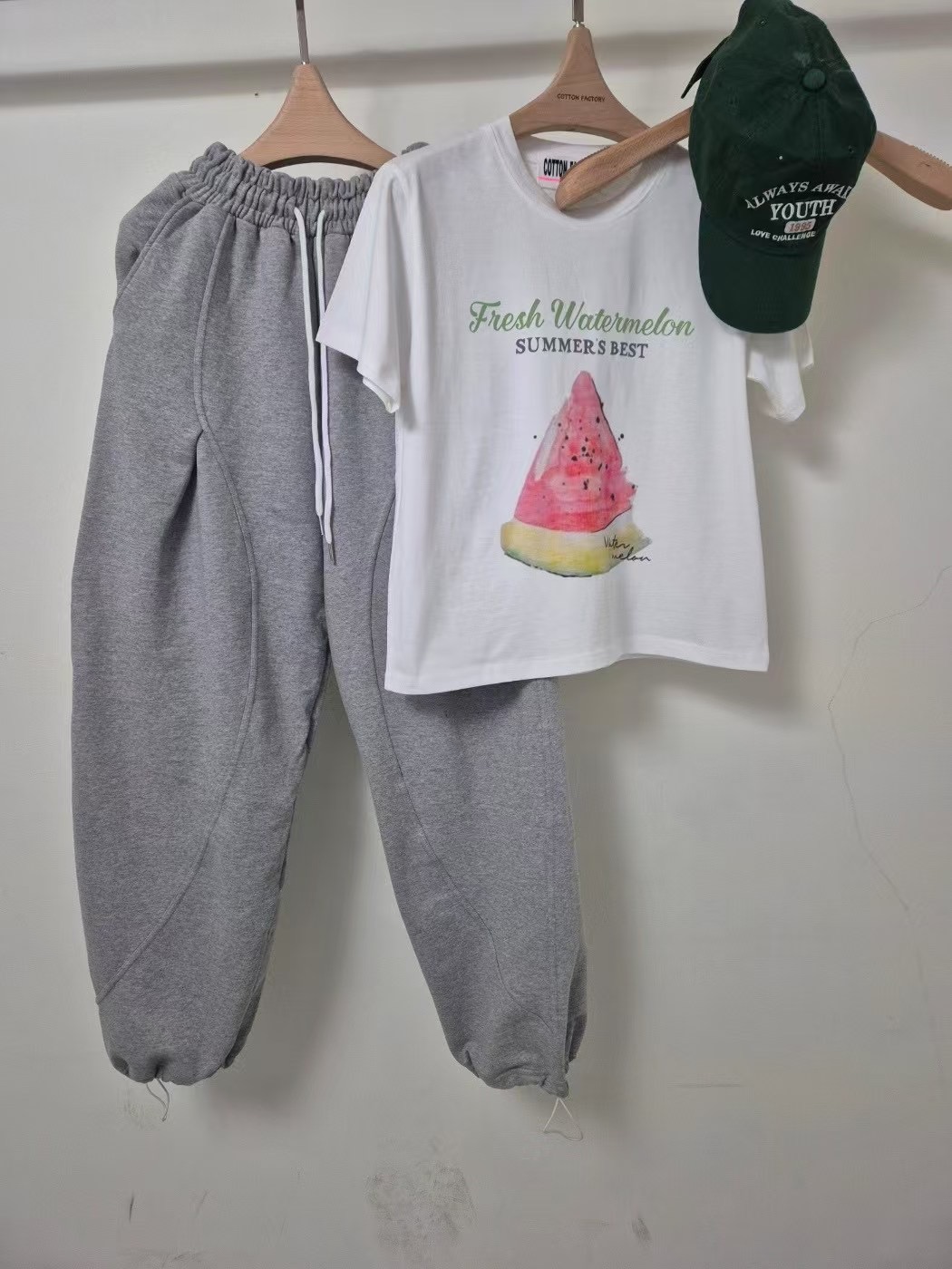 COTTONFACTORY韓國直郵㊣東大門實拍女裝新款人氣25春夏T恤COTTONFACTORYT恤