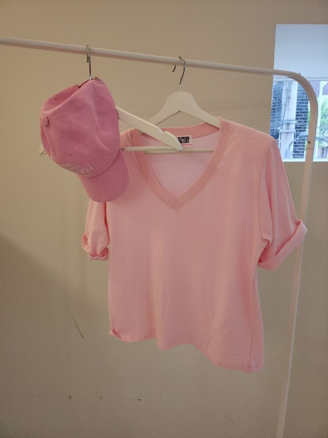 COTTONFACTORY韓國直郵㊣東大門實拍女裝新品推薦25春夏T恤COTTONFACTORYT恤