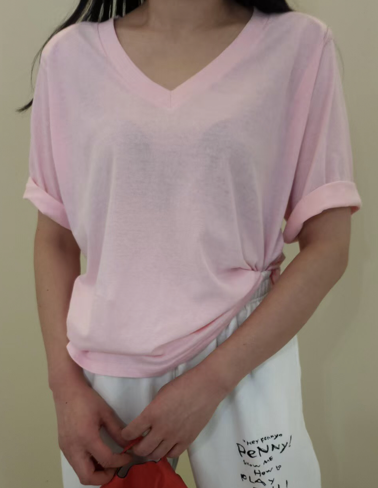 COTTONFACTORY韓國直郵㊣東大門實拍女裝新品推薦25春夏T恤COTTONFACTORYT恤圖色2