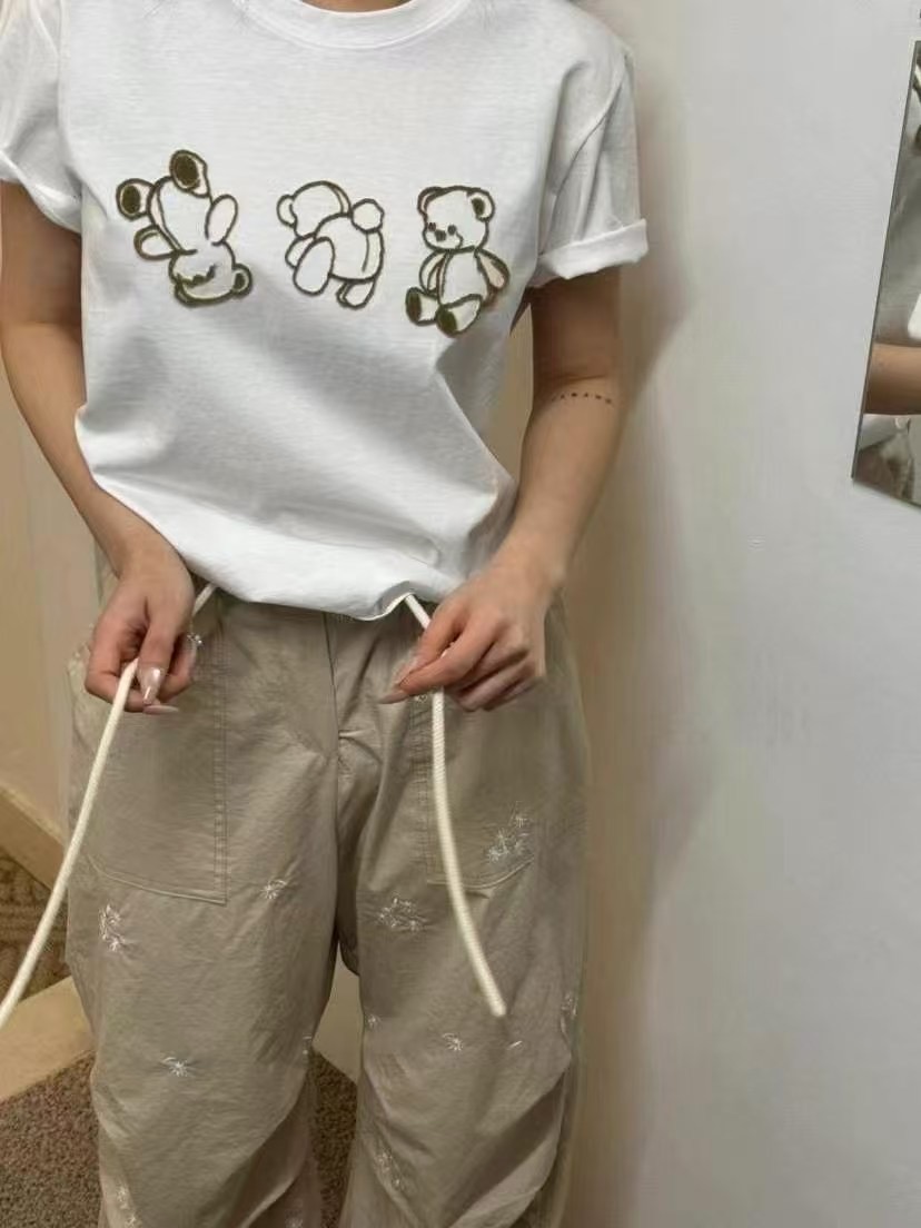COTTONFACTORY韓國直郵㊣東大門實拍女裝新款人氣休閑推薦T恤COTTONFACTORYT恤