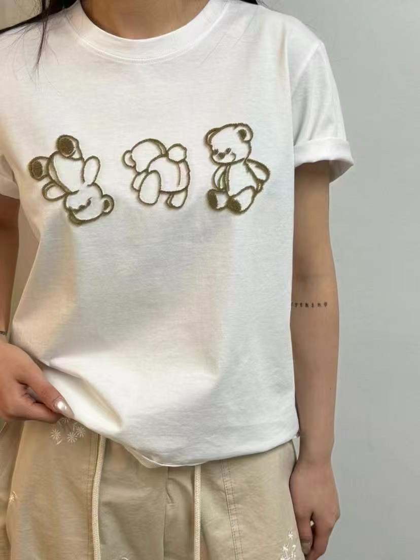 COTTONFACTORY韓國直郵㊣東大門實拍女裝新款人氣休閑推薦T恤COTTONFACTORYT恤