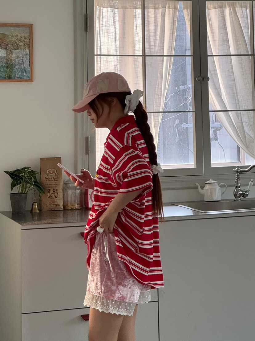 TOLL韓國直郵㊣女裝新品推薦熱賣25春夏人氣時尚短褲天鵝絨TOLL短褲