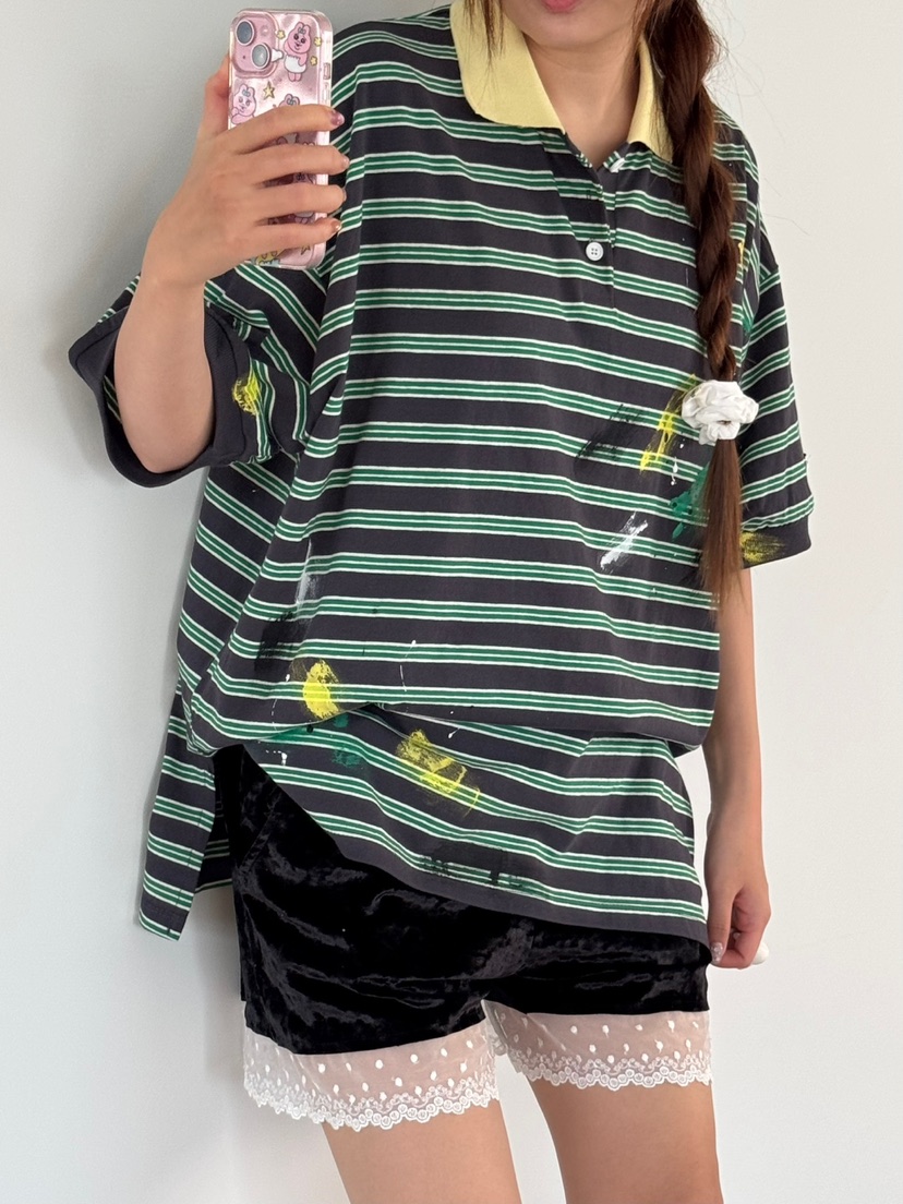 TOLL韓國直郵㊣女裝新品推薦熱賣25春夏人氣時尚短褲天鵝絨TOLL短褲