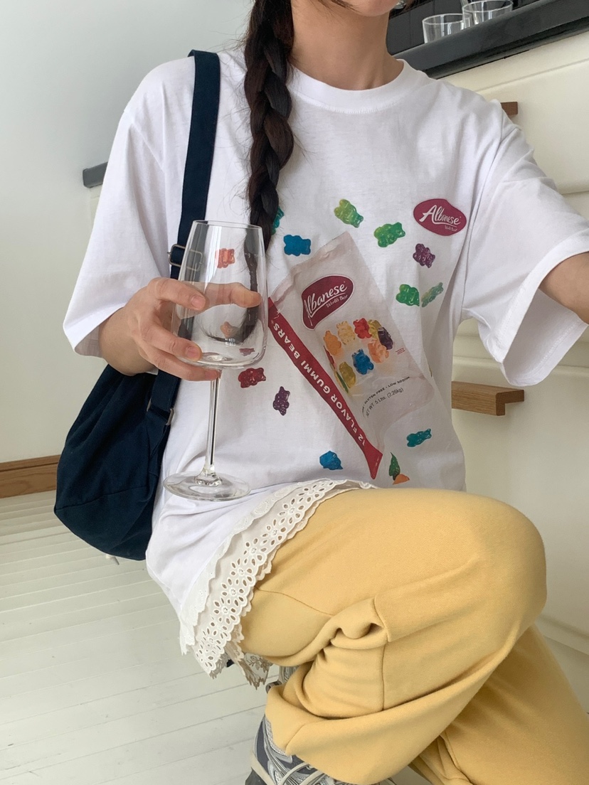 PARSLEY韓國直郵㊣女裝新款推薦熱賣時尚25春夏人氣休閑T恤DazeT恤