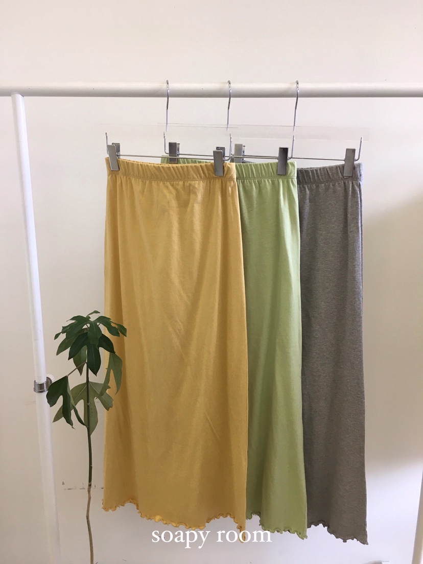SOAPYROOM韓國直郵㊣東大門實拍女裝新品休閑25春夏時尚長裙SOAPYROOM長裙