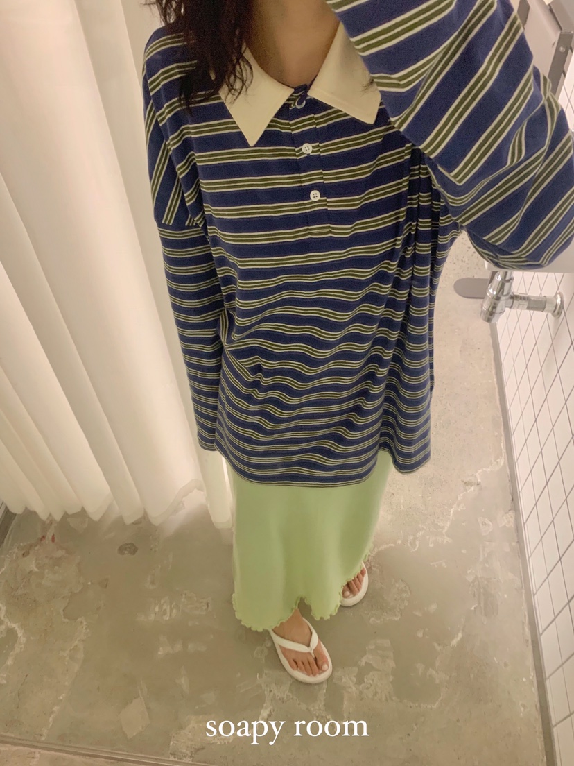 SOAPYROOM韓國直郵㊣東大門實拍女裝新品休閑25春夏時尚長裙SOAPYROOM長裙