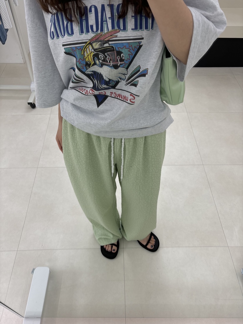 HOME GROUND直郵韓國代購㊣女裝新品熱賣推薦人氣時尚休閑褲HOME GROUND休閑褲圖色3