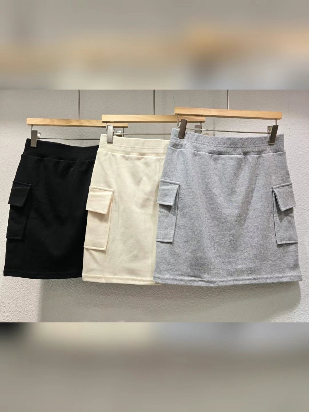 PUDDING韓國㊣直郵東大門代購女裝新品人氣時尚熱賣短裙工裝PUDDING短裙