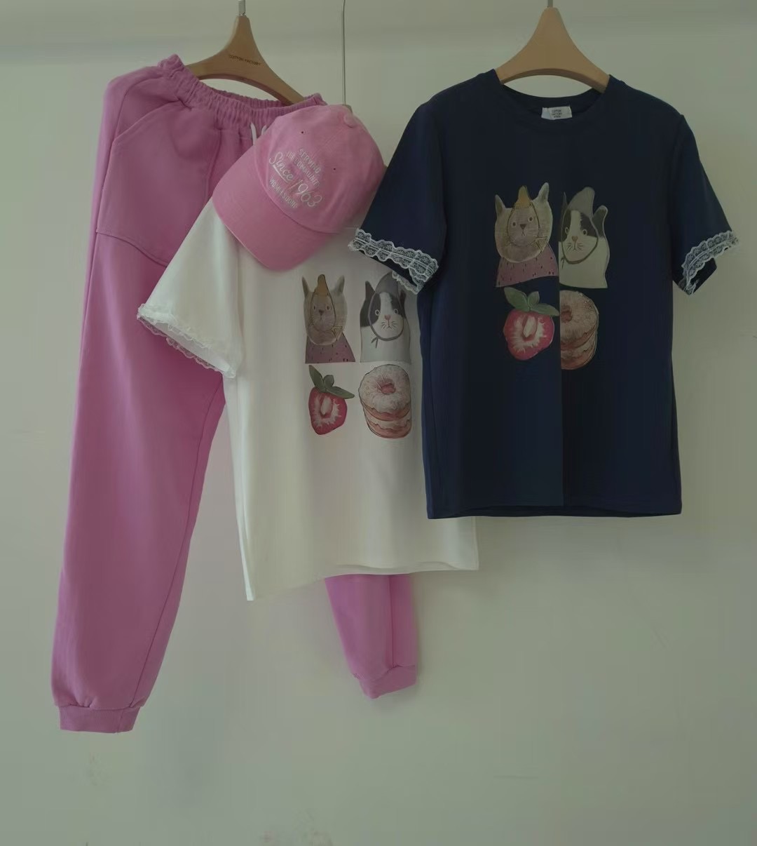 COTTONFACTORY直郵韓國代購㊣女裝新款推薦時尚25春夏休閑T恤COTTONFACTORYT恤
