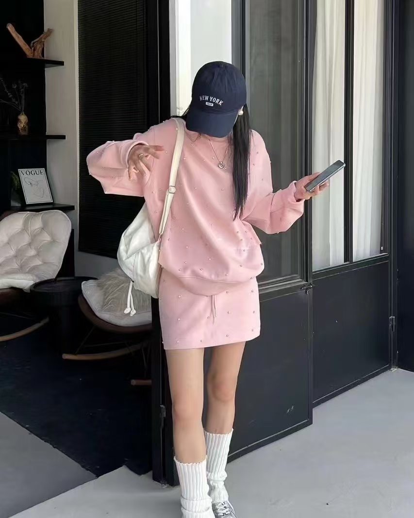 COTTONFACTORY韓國㊣直郵東大門代購女裝新款時尚25春夏套裝套裝COTTONFACTORY套裝