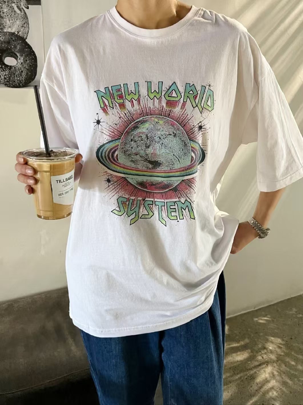 COTTONFACTORY直郵韓國代購㊣女裝新款25春夏休閑人氣推薦T恤COTTONFACTORYT恤