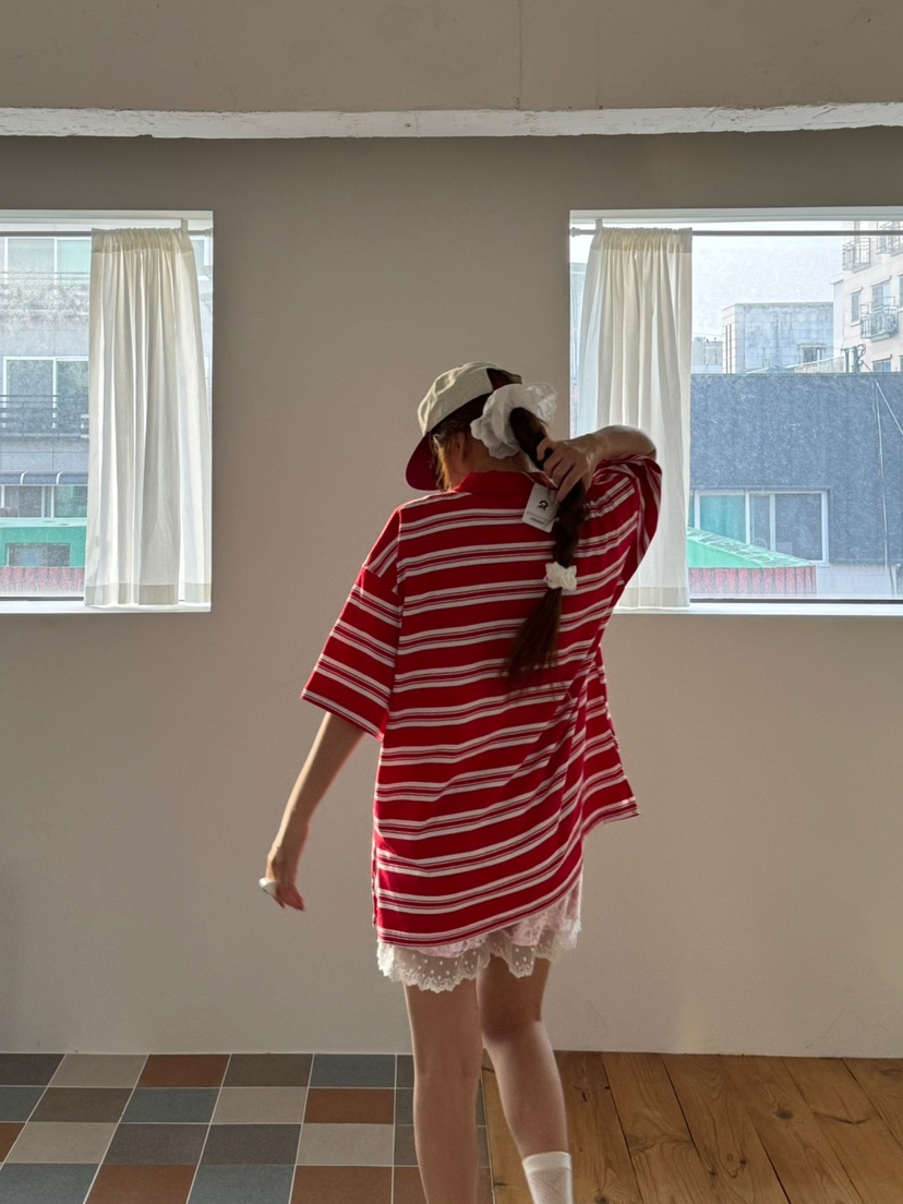 TOLL韓國直郵㊣女裝新款時尚熱賣25春夏休閑人氣推薦T恤TOLLT恤