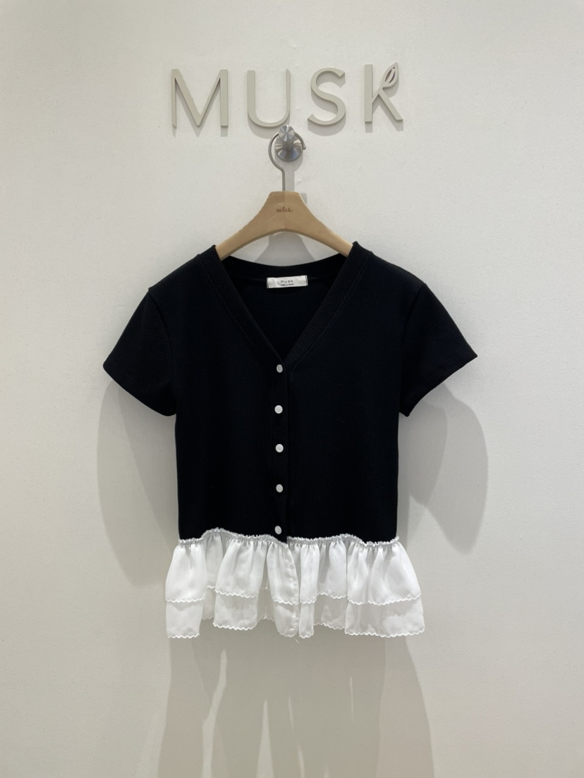 MUSK韓國㊣直郵東大門代購女裝新款推薦熱賣時尚針織衫羊毛衫MUSK針織衫圖色2