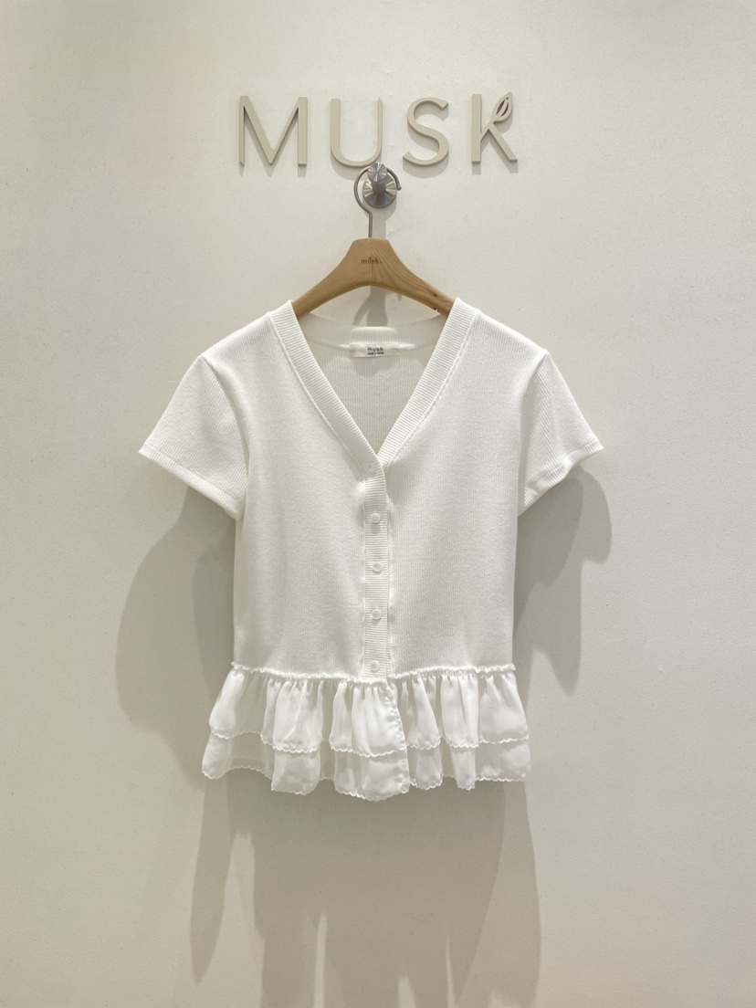MUSK韓國㊣直郵東大門代購女裝新款推薦熱賣時尚針織衫羊毛衫MUSK針織衫圖色3