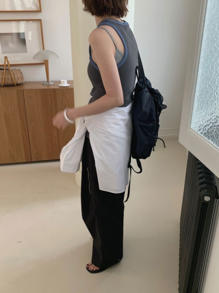 MARE韓國㊣直郵東大門代購女裝新品熱賣時尚25春夏吊帶背心MARE吊帶/背心