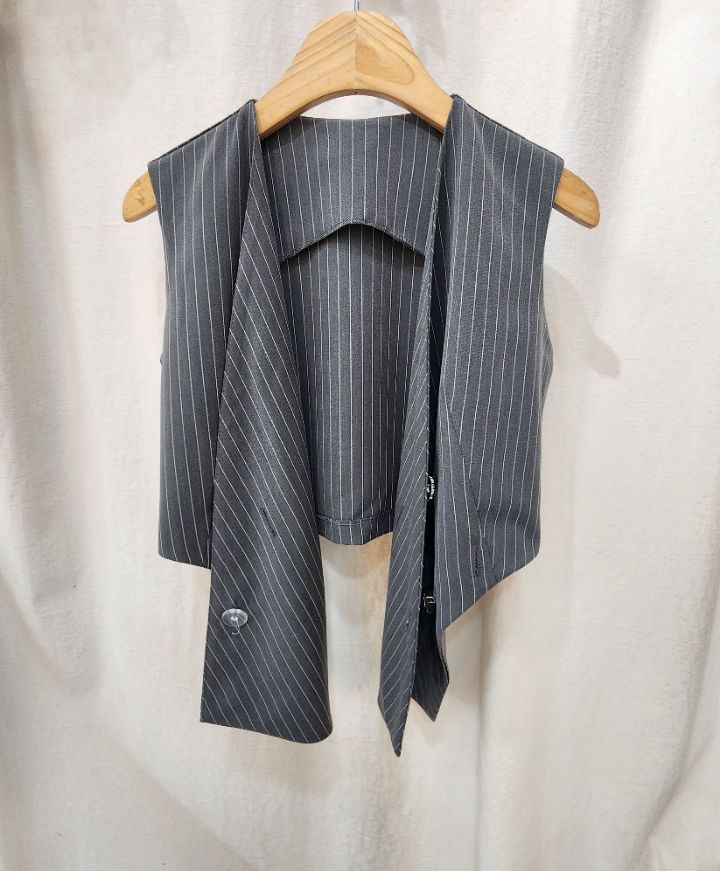 火Ⅱ-화투-T直郵韓國代購㊣女裝新品人氣推薦休閑25春夏馬甲火Ⅱ馬甲