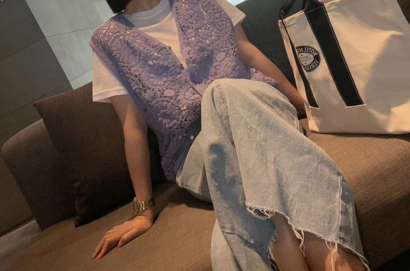 GORGEOUS韓國直郵㊣東大門實拍女裝新款人氣時尚推薦馬甲蕾絲GORGEOUS馬甲