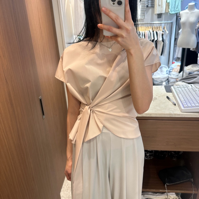 ON THE MODE直郵韓國代購㊣女裝新品人氣休閑熱賣襯衫蕾絲衫ON THE MODE襯衫/蕾絲衫