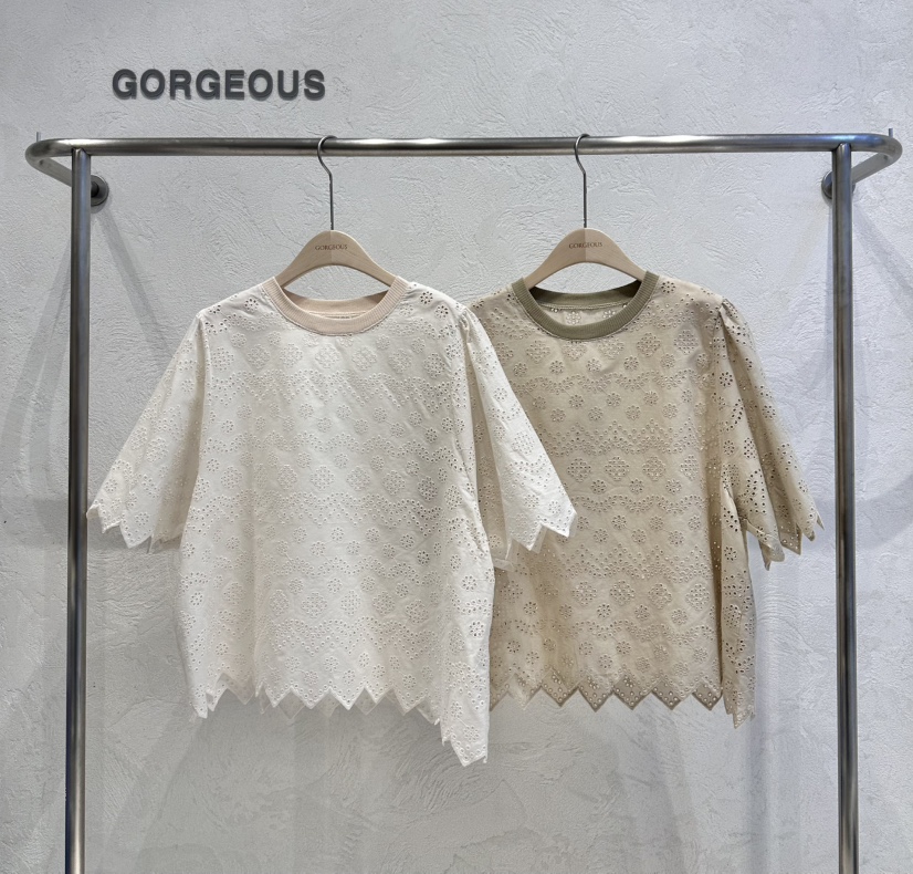 GORGEOUS韓國㊣直郵東大門代購女裝新品人氣推薦襯衫蕾絲衫GORGEOUS襯衫/蕾絲衫