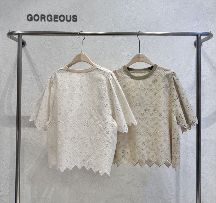 GORGEOUS韓國㊣直郵東大門代購女裝新品人氣推薦襯衫蕾絲衫GORGEOUS襯衫/蕾絲衫