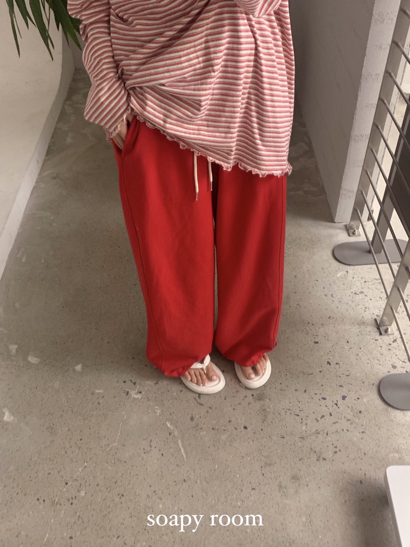 SOAPYROOM韓國㊣直郵東大門代購女裝新款熱賣休閑時尚休閑褲SOAPYROOM休閑褲