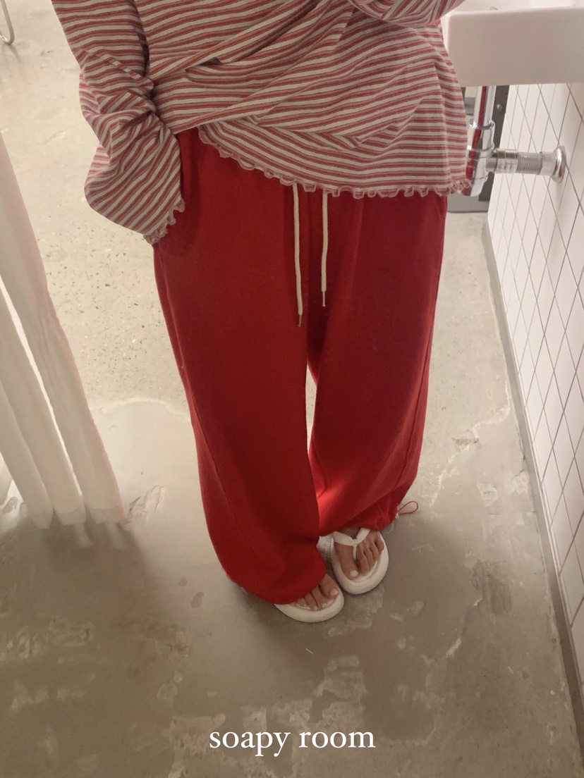 SOAPYROOM韓國㊣直郵東大門代購女裝新款熱賣休閑時尚休閑褲SOAPYROOM休閑褲