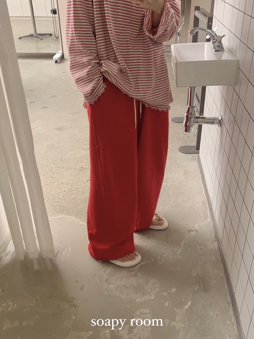 SOAPYROOM韓國㊣直郵東大門代購女裝新款熱賣休閑時尚休閑褲SOAPYROOM休閑褲