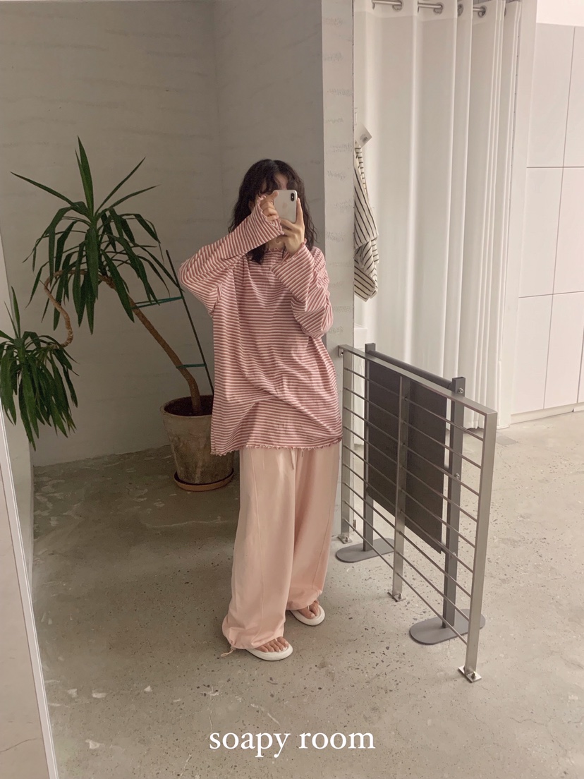 SOAPYROOM韓國㊣直郵東大門代購女裝新款熱賣休閑時尚休閑褲SOAPYROOM休閑褲