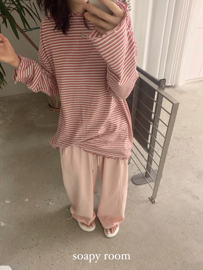 SOAPYROOM韓國㊣直郵東大門代購女裝新款熱賣休閑時尚休閑褲SOAPYROOM休閑褲
