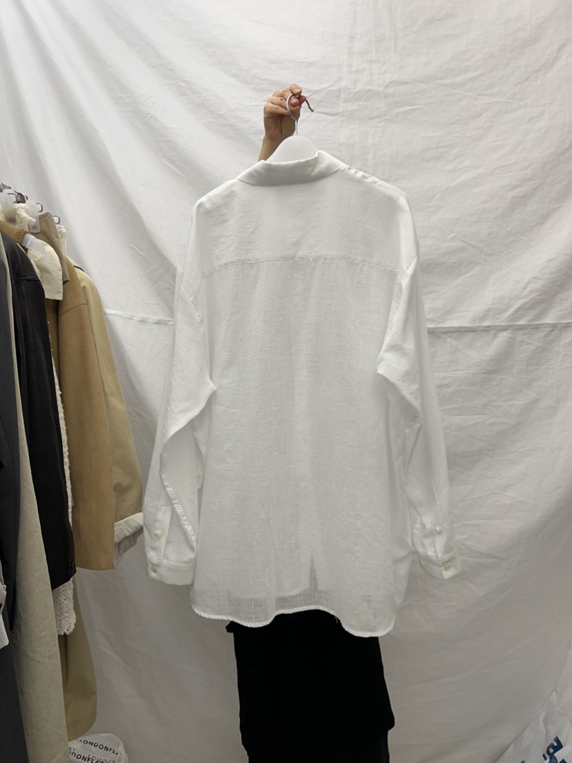 LONDON FLAT直郵韓國代購㊣女裝新品25春夏推薦襯衫蕾絲衫LONDON FLAT襯衫/蕾絲衫