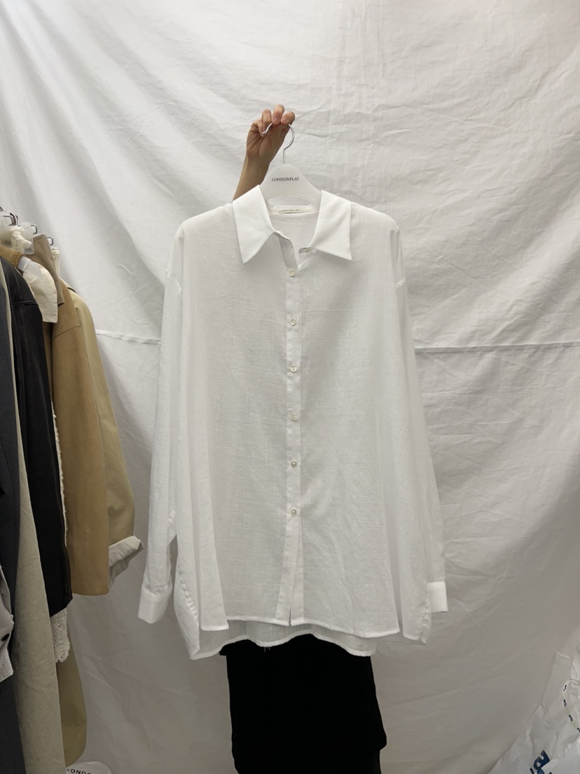 LONDON FLAT直郵韓國代購㊣女裝新品25春夏推薦襯衫蕾絲衫LONDON FLAT襯衫/蕾絲衫圖色4