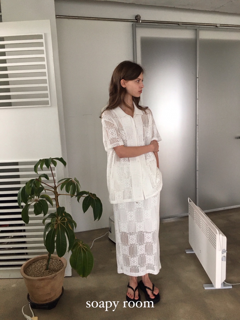 SOAPYROOM韓國直郵㊣女裝新款休閑25春夏時尚熱賣襯衫蕾絲衫SOAPYROOM襯衫/蕾絲衫