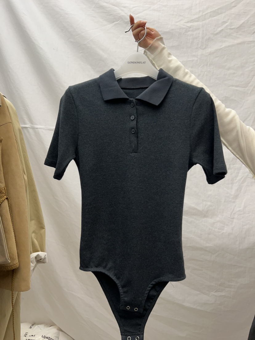 LONDON FLAT韓國直郵㊣女裝新品25春夏推薦休閑時尚人氣T恤LONDON FLATT恤圖色2