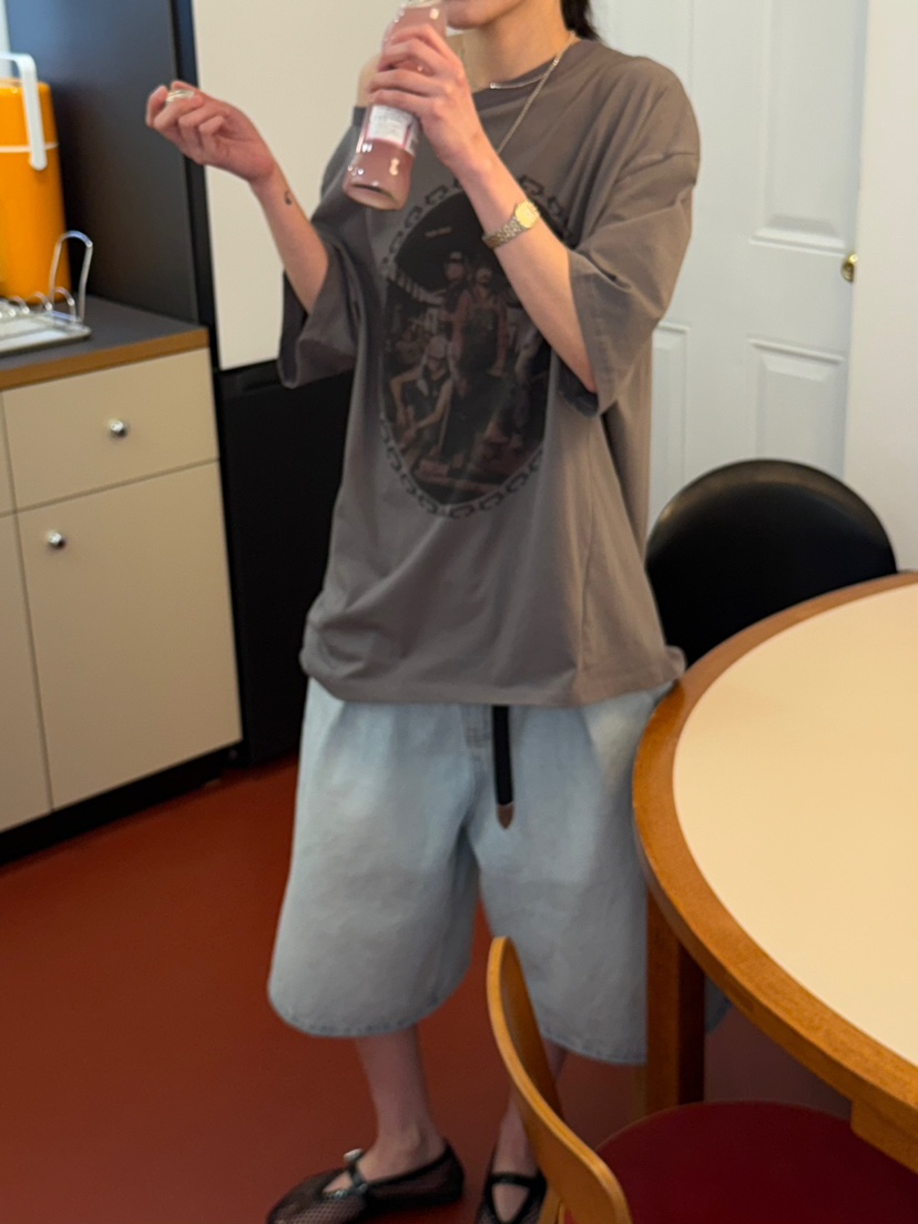 MINIMUZE韓國㊣直郵東大門代購女裝新品人氣休閑時尚25春夏T恤MINIMUZET恤