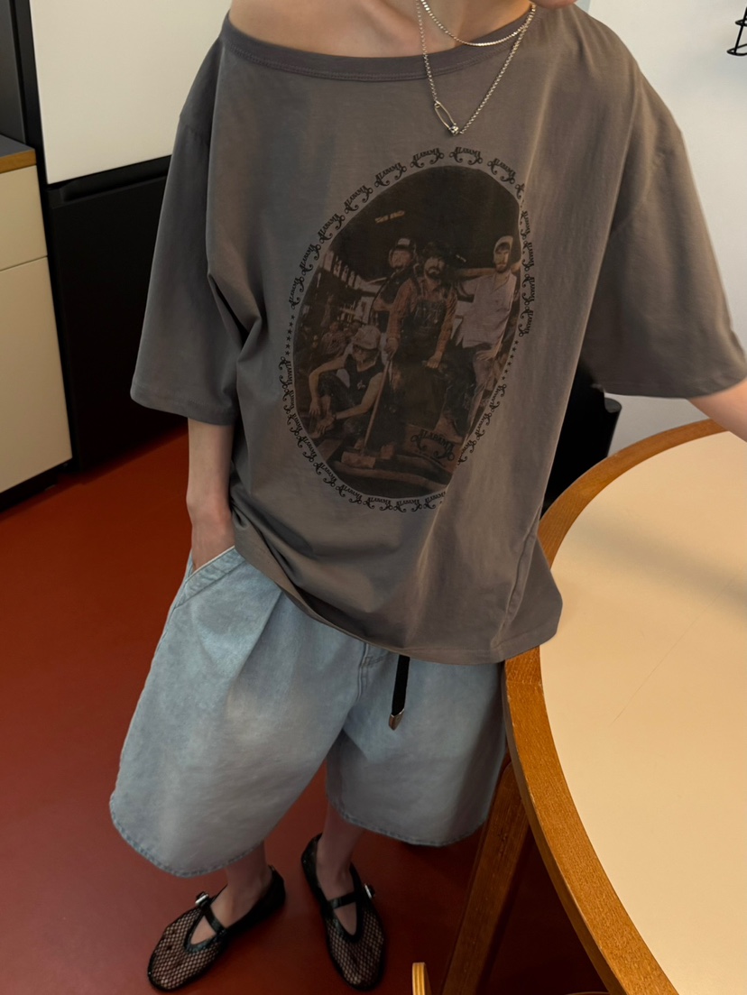 MINIMUZE韓國㊣直郵東大門代購女裝新品人氣休閑時尚25春夏T恤MINIMUZET恤