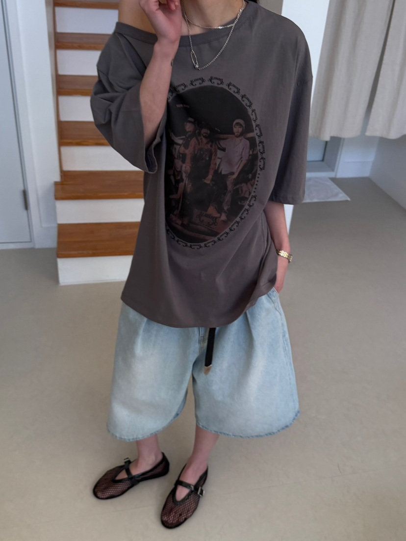 MINIMUZE韓國㊣直郵東大門代購女裝新品人氣休閑時尚25春夏T恤MINIMUZET恤