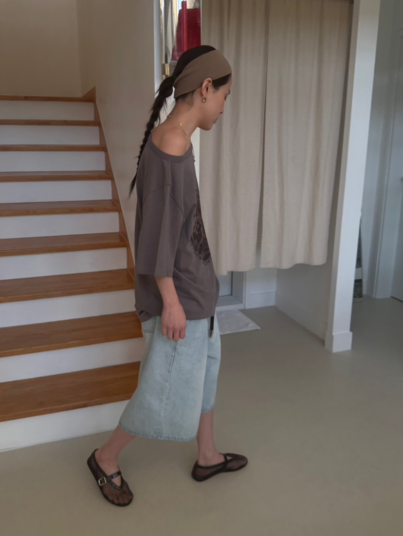 MINIMUZE韓國㊣直郵東大門代購女裝新品人氣休閑時尚25春夏T恤MINIMUZET恤