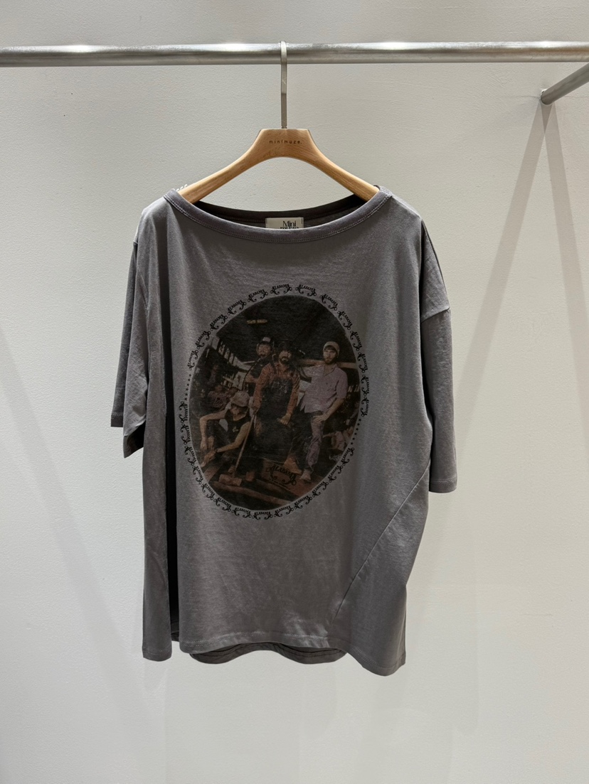 MINIMUZE韓國㊣直郵東大門代購女裝新品人氣休閑時尚25春夏T恤MINIMUZET恤圖色2