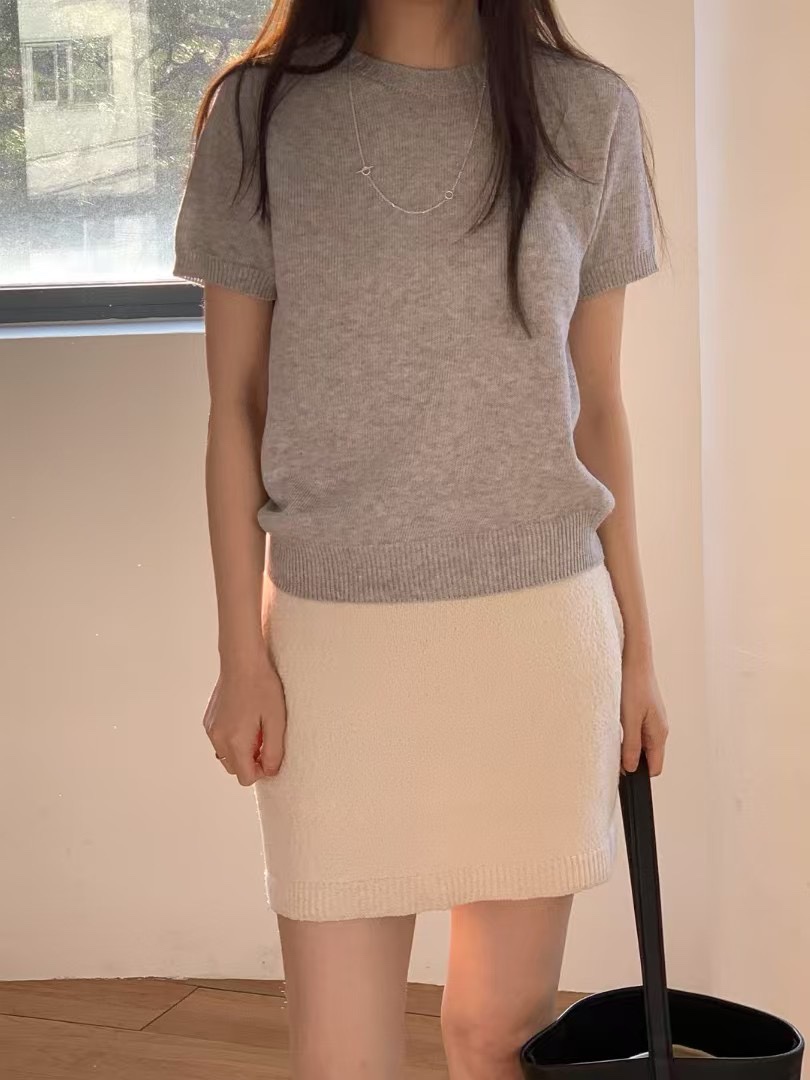 TAF韓國㊣直郵東大門代購女裝新品25春夏推薦時尚休閑針織衫TAF針織衫