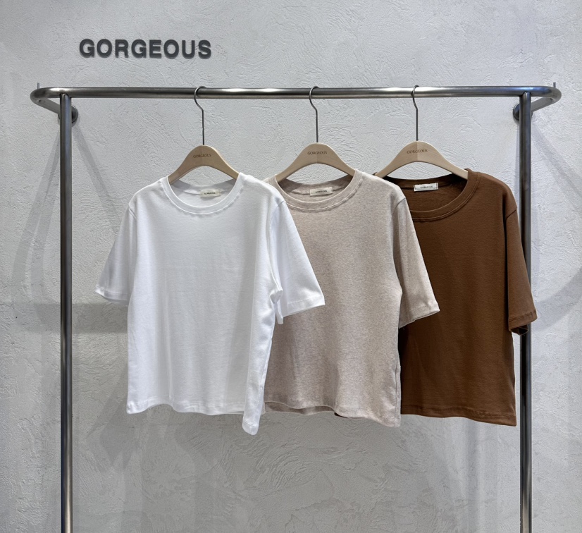 GORGEOUS韓國㊣直郵東大門代購女裝新款時尚人氣推薦熱賣T恤GORGEOUST恤