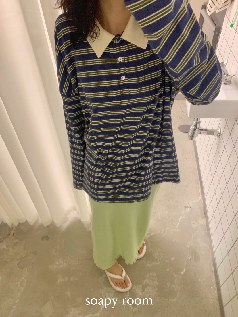 SOAPYROOM韓國直郵㊣東大門實拍女裝新品休閑人氣熱賣長袖T恤SOAPYROOM長袖T恤